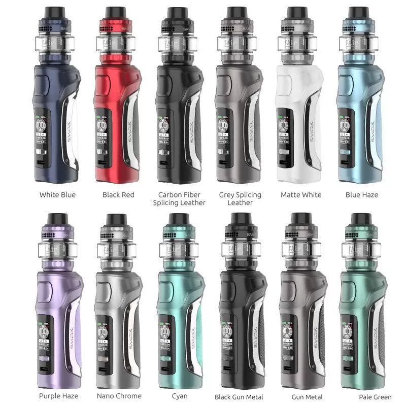 SMOK MAG Solo 100W Box Mod Kit - Black Red - Image 3