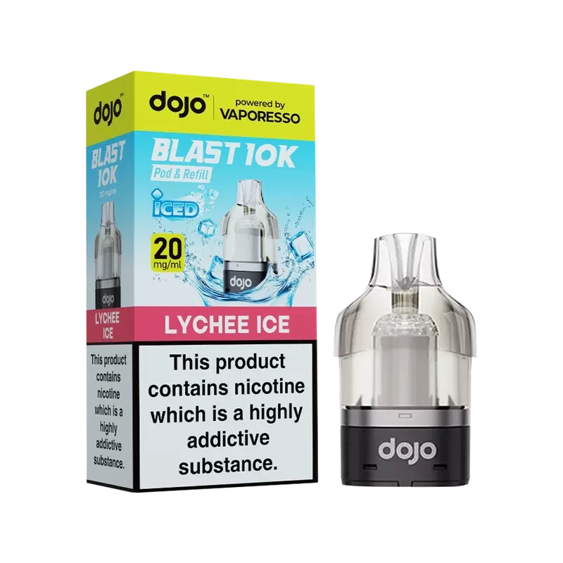 Lychee Ice Dojo Blast 10K Refill Pack - Vape Product