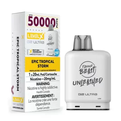 Level X Unleashed G2 Ultra Pod 20mL – Epic Tropical Storm