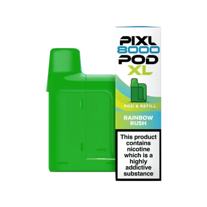 Rainbow Rush Pixl 8000 Refill Pack - Vapeshop Co