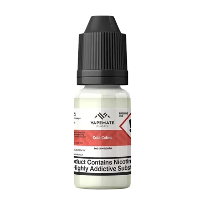 Vapemate Classic Cola Cubes 10ml - Blend#70VG / 30PG>50VG / 50PG0mg>3mg>6mg>12mg>18mg