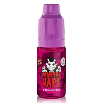 Pinkman 70/30 By Vampire Vape 10ml - Nicotine Strength#3mg>6mg