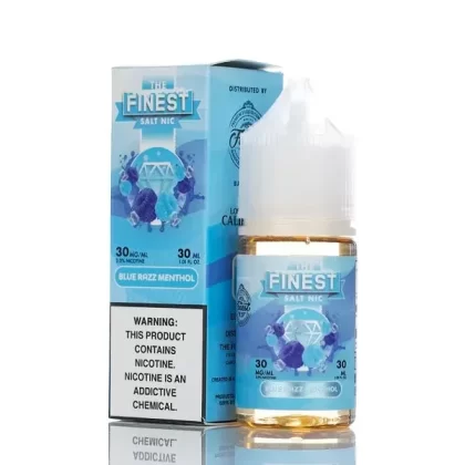 The Finest E-Liquid – Salt Nic Series – Blue Razz Menthol – 30ml (DISCONTINUED)