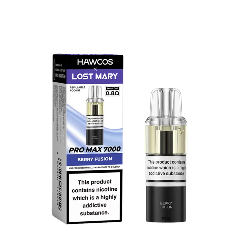 Hawcos X Lost Mary 7000 Prefilled Pods - BERRY FUSION - Image 2