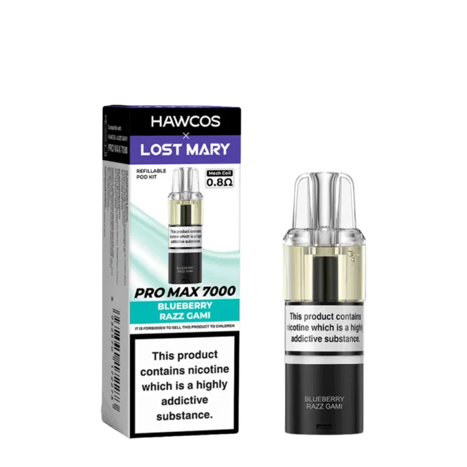 Hawcos X Lost Mary 7000 Prefilled Pods - BERRY FUSION - Image 3
