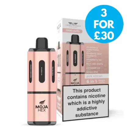20mg MOJA Hex 6-in-1 Pre-filled Pod Kit - Vape Co