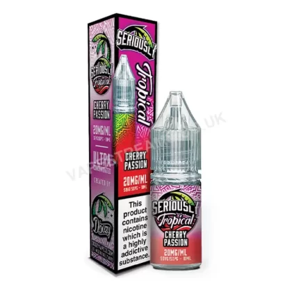 Doozy Seriously Tropical Cherry Passion Nic Salt E-Liquid - Vapestreams Co