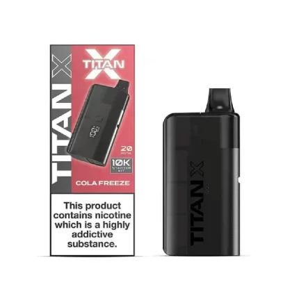 Titan X Prefilled Pod Kit Cola Freeze - Nicotine Strength#20mg