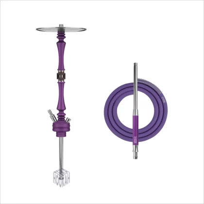 Shisha Hoob Mars Royal Purple Stainless Steel - Uszczelka; Dyfuzor, Talerzyk