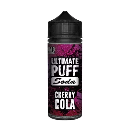 Ultimate Puff Soda Cherry Cola 100ml Shortfill E-Liquid - Vapourdeal Co