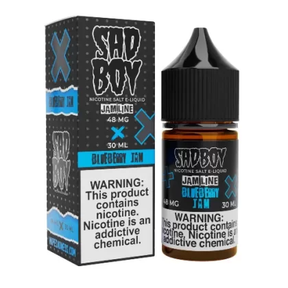 Sad Boy Tear Drops Salt E-Liquid – Blue Jam Cookie – 30ml