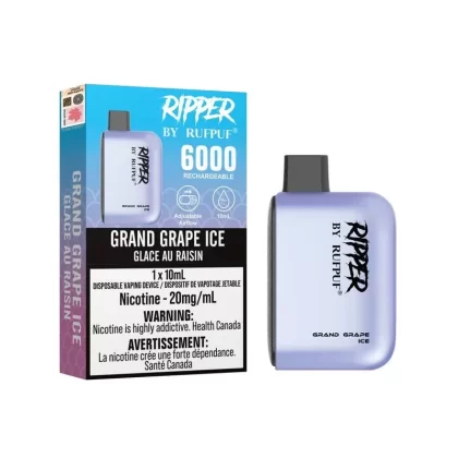 RUFPUF Ripper 6000 Disposable – Grand Grape Ice