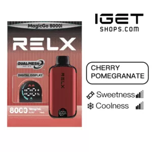 Relx Magicgo i8000 Cherry Dark Sparkle - Vape Store