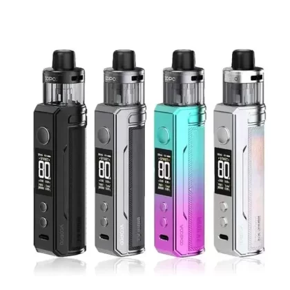 VooPoo Drag X2 80W Pod Vape Kit - Spray Black