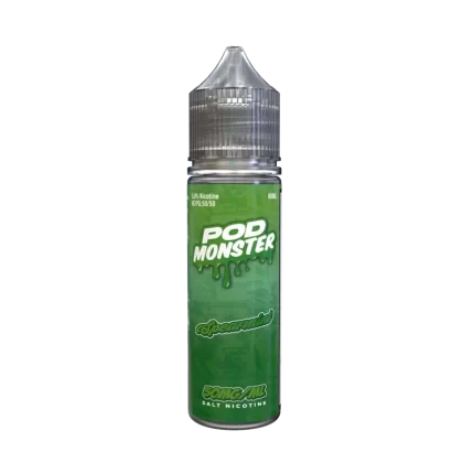 Pod Monster Salt Spearmint eJuice - Vape Product; Vape Product, Vape Product (4DC62C)