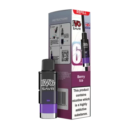 Berry Ice IVG SAVR Refill Pack - Vapeshop Co