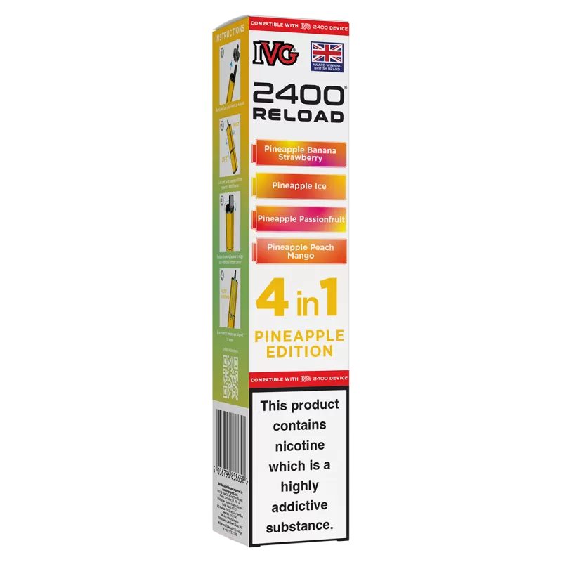 Pineapple Edition IVG 2400 Refill Pods - Ecigwizard
