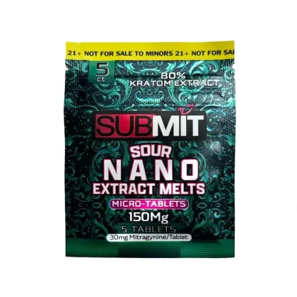 Submit Sour Nano Kratom Extract Melt Tablets – 150mg