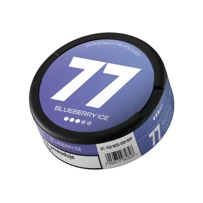 Blueberry Ice 77 Nicotine Pouches