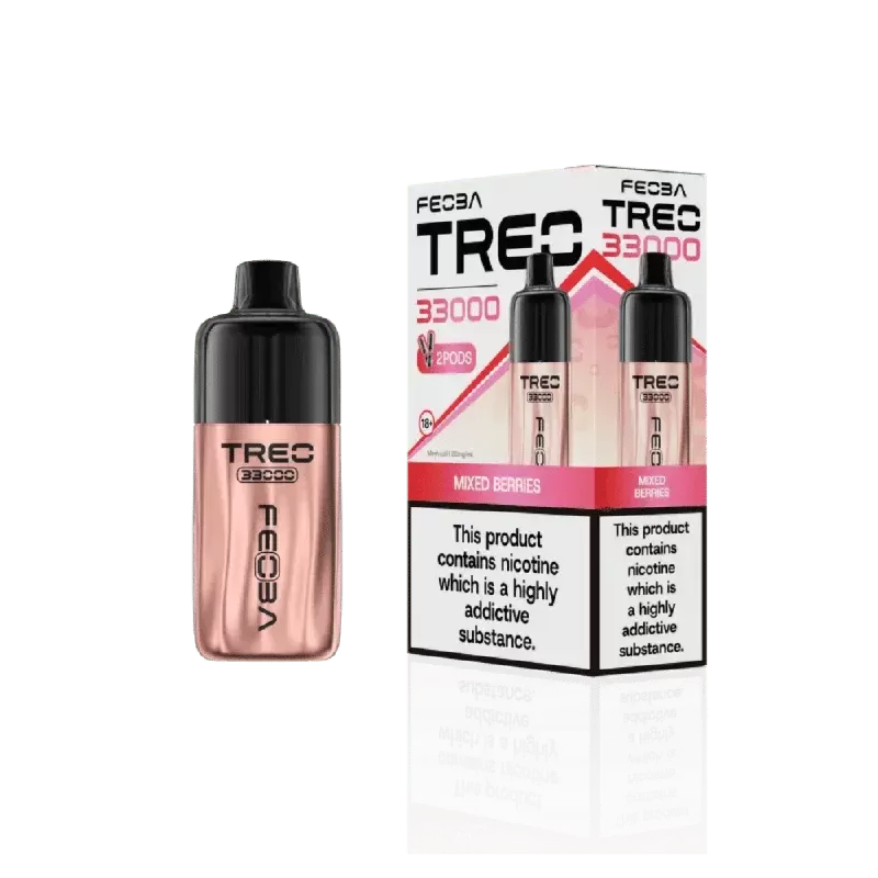 Feoba Treo 33000 Prefilled Pod Kit Mixed Berries - Nicotine Strength#20mg