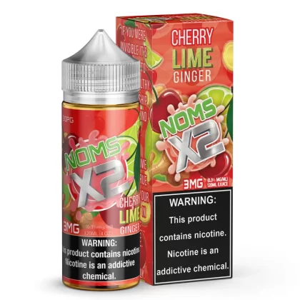 NOMS X2 by NOMENON Cherry Lime Ginger 120ML E-Liquid - 0MG