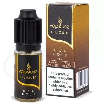 USA Gold Tobacco E-Liquid by Vapouriz