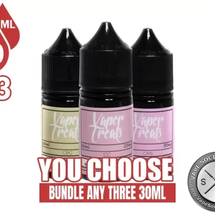 Vaper Treats Salt Bundle 3x30ml (90ml)