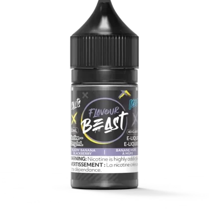 Flavour Beast E-liquid – Blazin’ Banana Blackberry Iced