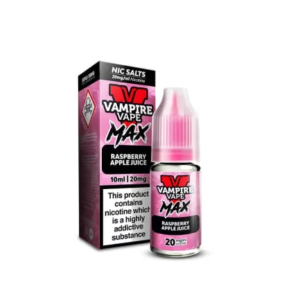 Vampire Vape MAX Raspberry Apple Juice Nic Salt E-Liquid 10ml - Vapestore Co
