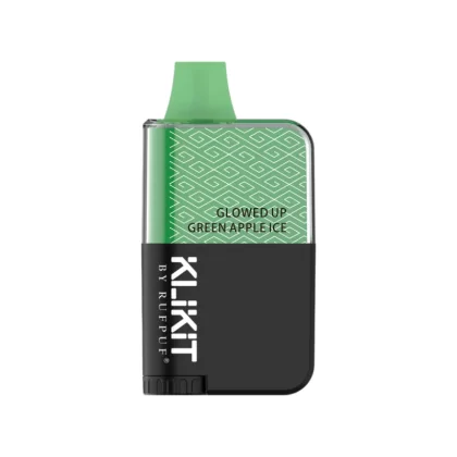 Rufpuf Klikit Disposable Vape – Glowed Up Green Apple Ice 50mg (5000Puffs)