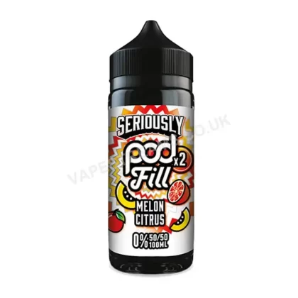 Doozy Seriously Pod Fill x2 Melon Citrus E-Liquid Shortfill - Vapestreams Co