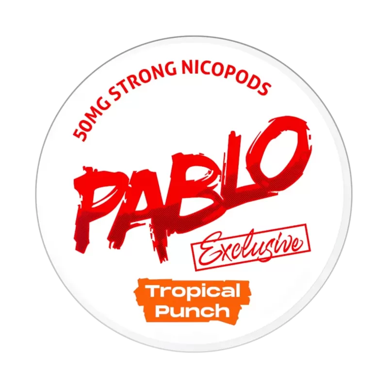Tropical Punch Pablo Nicotine Pouches - Ecigwizard