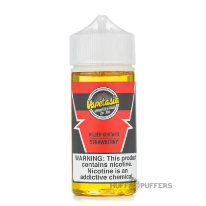 Vapetasia – Killer Kustard Strawberry 100mL - Nicotine Strength#0mg>3mg>6mg