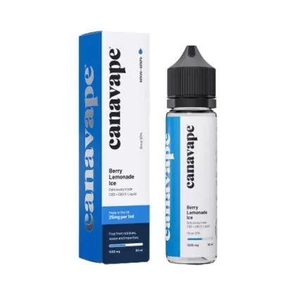 Canavape - Berry Lemonade Ice - CBD 1250mg 50ml