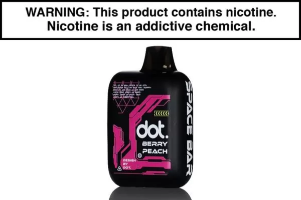 DOTMOD SPACEBAR DISPOSABLE VAPE – 35,000 PUFFS - Berry Peach, Sweet Pineapple - Image 2