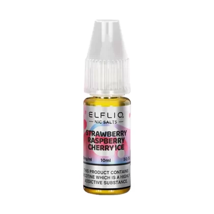 Strawberry Raspberry Cherry Ice 10ml Nic Salt E-liquid By ELF Bar