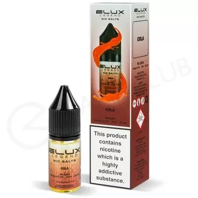 Cola Nic Salt E-Liquid by Elux Legend - Ecigpremium