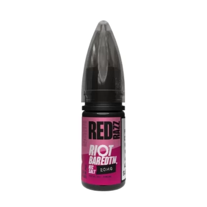 Red Razz Nic Salt E-Liquid Bar Edition by Riot Squad (10ml) - 10mg