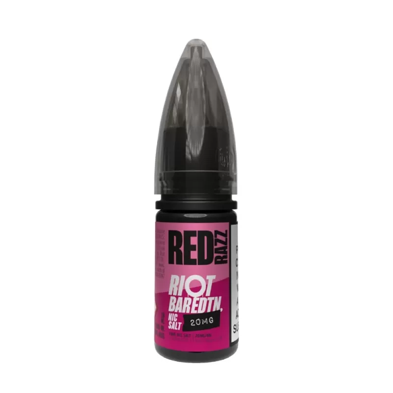 Red Razz Nic Salt E-Liquid Bar Edition by Riot Squad (10ml) - 10mg