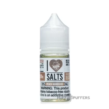 I Love Salts – Peach Mango Ice 30mL - Nicotine Strength#25mg>50mg