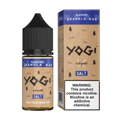 Yogi Salt Blueberry Granola Bar eJuice - Vape Product; Vape Product, Vape Product