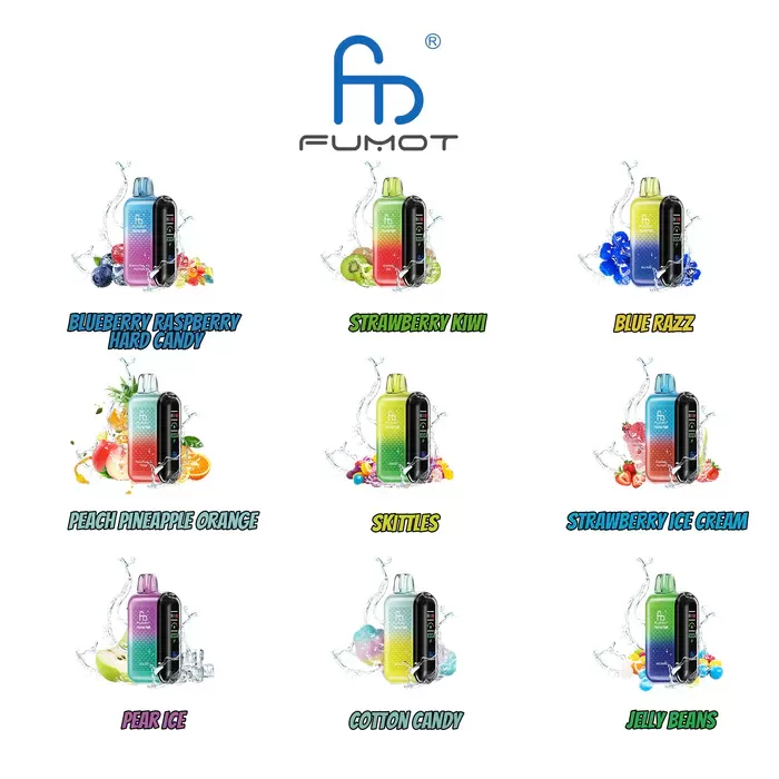 Fumot Tornado 20000 Puffs Dual Mesh Rechargeable Disposable Vape - Mixed Berry - Image 2