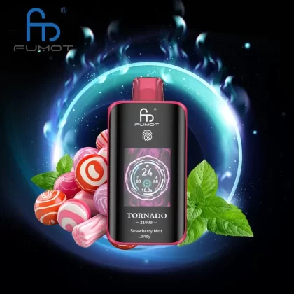 Fumot Randm Tornado 25000 Strawberry Mint Candy