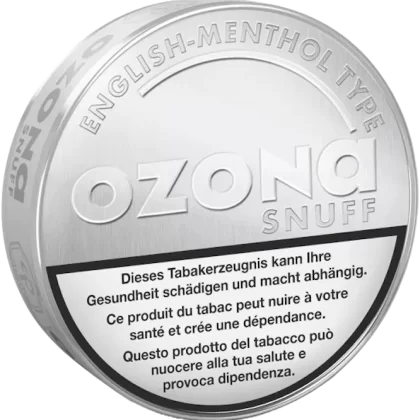 Snuff Ozona English Menthol 6g