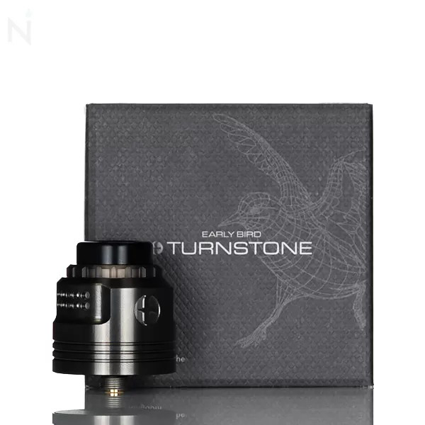 Early Bird Turnstone 30mm RDA - Stainless Steel - Image 2