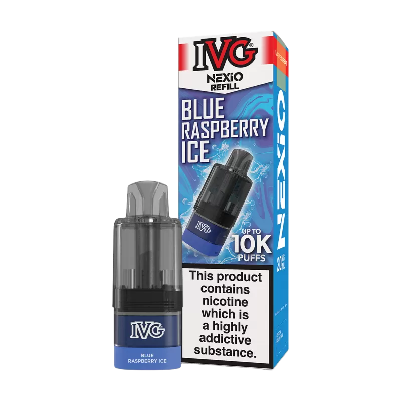 IVG Nexio Refill Pack - Red Sour Raspberry - Vapeshop Co - Image 3