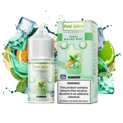 Jewel Malibu Mint PJ5000 SALT – Pod Juice – 30mL