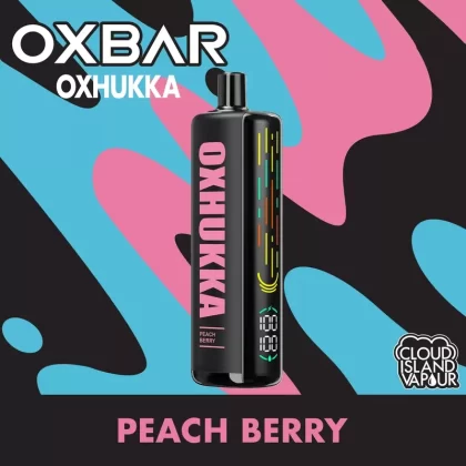 Oxbar Oxhukka Disposable Vape – Peach Berry