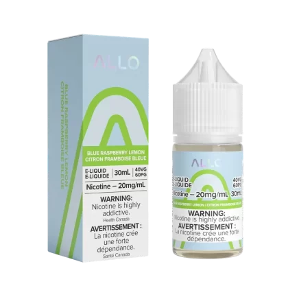 ALLO E-Liquid – Blue Raspberry Lemon – 30 ML – Salt Nic