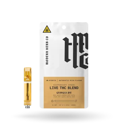 The Hemp Collect Live THC Vape Cartridge: Georgia Pie (Hybrid) 1g - Ejuicewarehouse